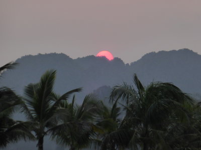 Sunset on Hon Gai