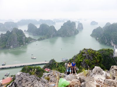 Bay view from Bai Tho Mountain