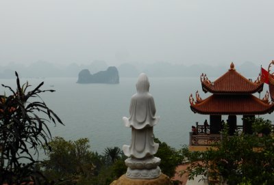 From the pagoda