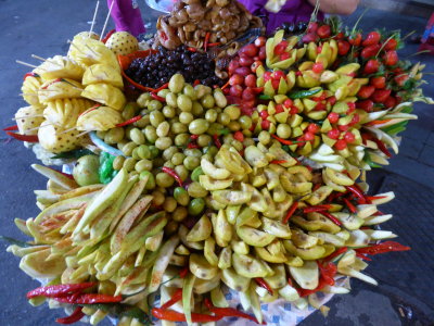 Fruit snacks at Old Quarter