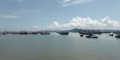 The 500+ cruise-boat fleet of Halong Bay