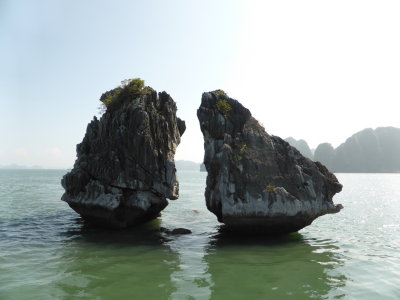 Rooster and Hen islets-Ha Long bay