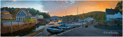September Dawn at Sunapee Lake Harbor, NH