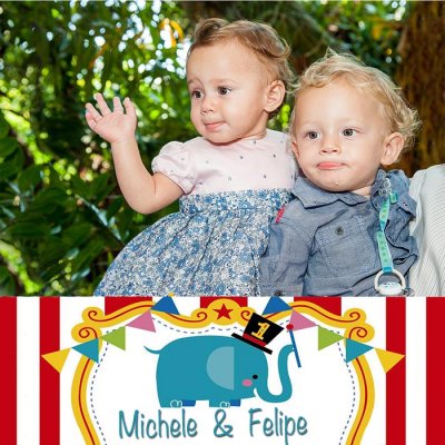 Michele e Felipe Tavares