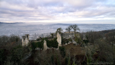 Ruine Dorneck Winter