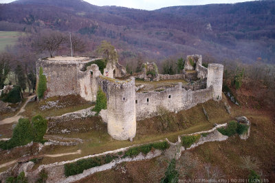 Ruine Dorneck Winter