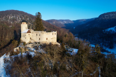 Schloss Birseck Winter