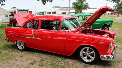 55 Chev in red 2.