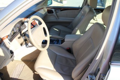 Mercedes e320 interior.
