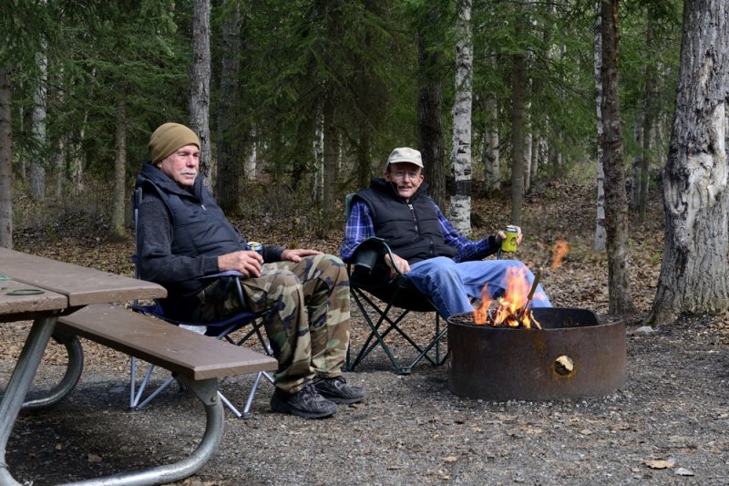 Campsite, Eklutna Lake Recreation Area, Chugach State Park