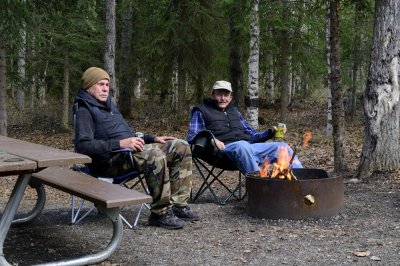 Campsite, Eklutna Lake Recreation Area, Chugach State Park