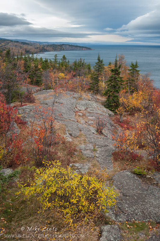 Palisades fall view