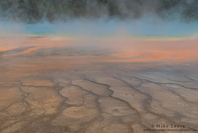 Grand Prismatic Geyser tight and bright!