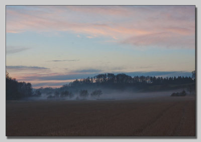 Evening mist