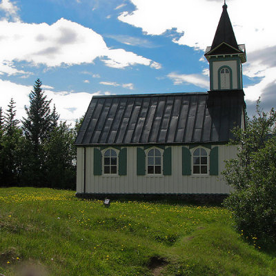 The chuch at ingvellir