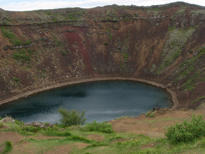 Kerid, an explosion crater