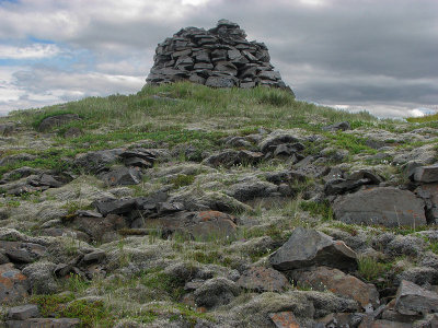 Mound of stones