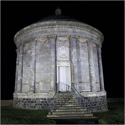 Mussenden Temple by night