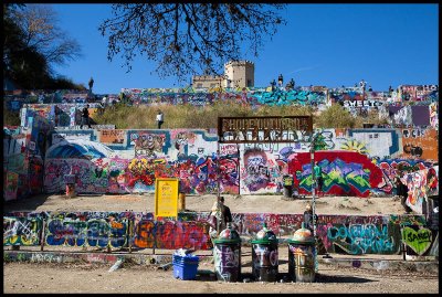 Graffiti Park at Castle Hills - Austin