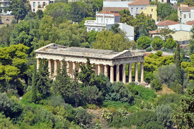 26_Temple of Hephaestus seen from the Acropolis.jpg