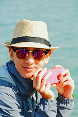 Halong Bay_05_An American Vietnamese beauty in our group.jpg