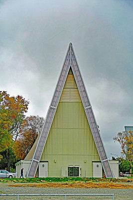 04_The A-shaped Cardboard Cathedral seen from the back.jpg