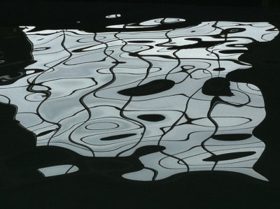 Pool window reflection