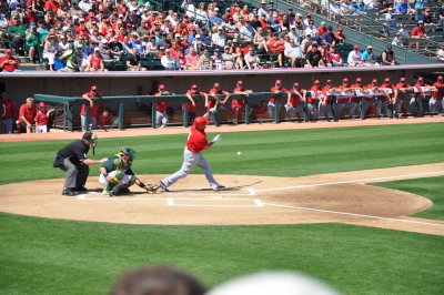 Pujols Fooled by a Change-Up