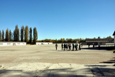 45. Dacau - The Courtyard for Morning & Evening Roll Call