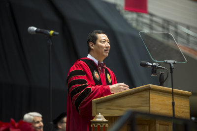 U.C. President Introduces Bob Herbold
