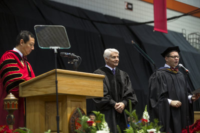 The Honorary Degree Citation is Read