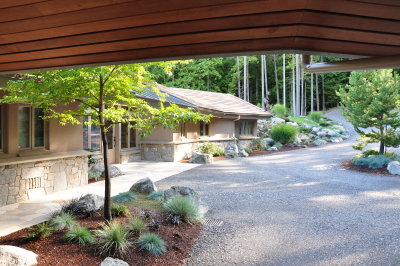 9. Front of Main House - from Garage Side Door