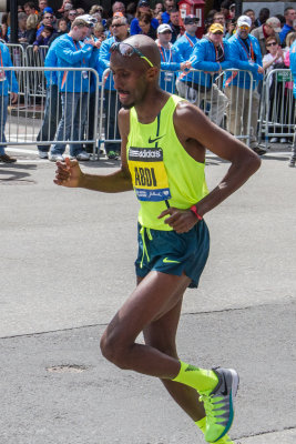 Abdi Abdirahman (USA) finished 16th in 2:16:06