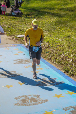 Crossing the 20 mile mark