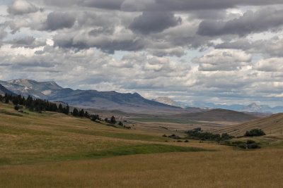 View from Hwy 89, North of Choteau, MT