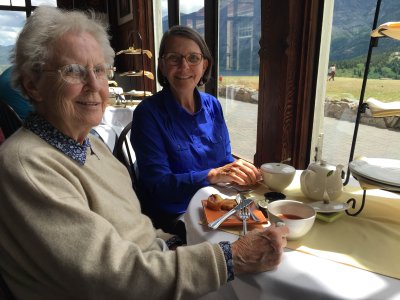 Afternoon Tea in the Prince of Wales Hotel lobby