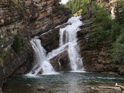 Cameron Falls in Waterton