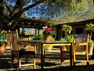 Landmark Winery Outdoor Table