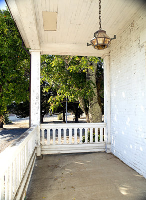 Hood House Front Porch