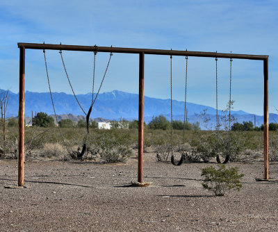 Abandoned Swingset