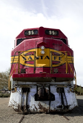  Barstow Santa Fe Engine 95 front