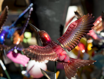 Hummingbird Patio Ornaments