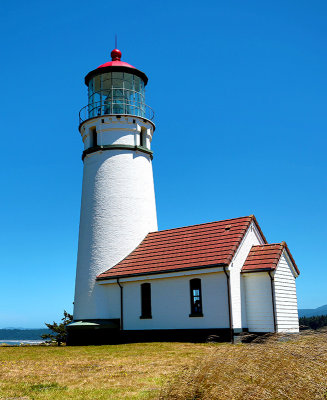Cape Blanco Lighthouse back side