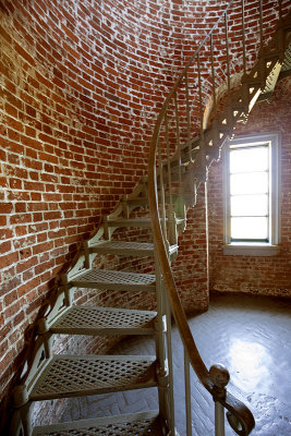 Cape Blanco lighthouse stairwell