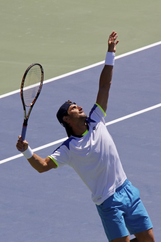 Ferrer (Spain) playing doubles against Nadal.jpg