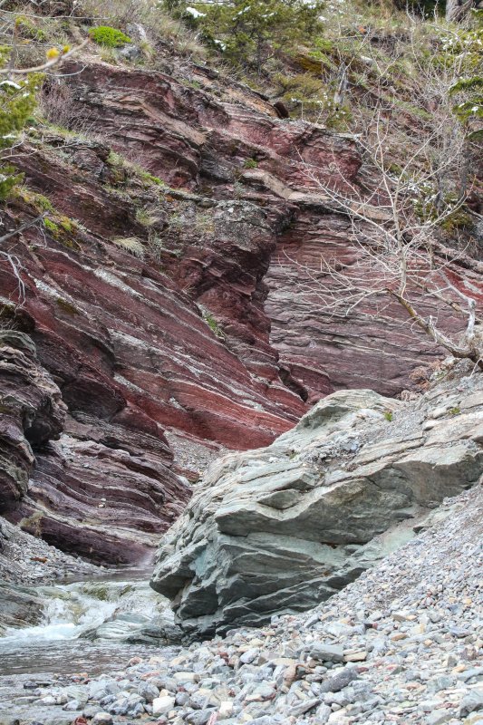 Red Rock Canyon, Waterton, Alberta