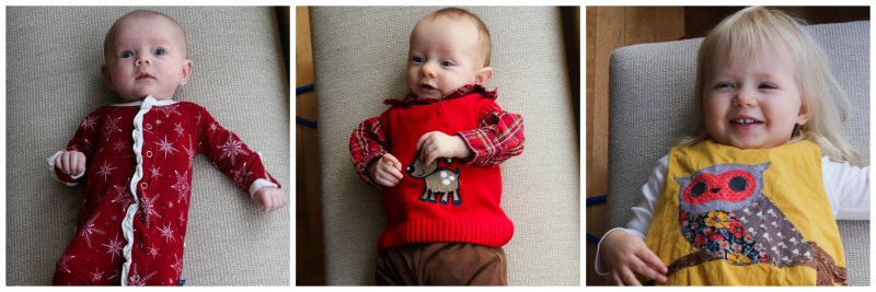 Grandkids Christmas Collage 2015