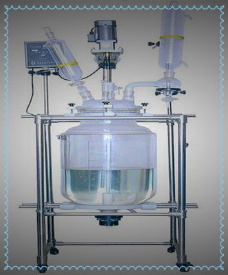 jacketed nglass reactor