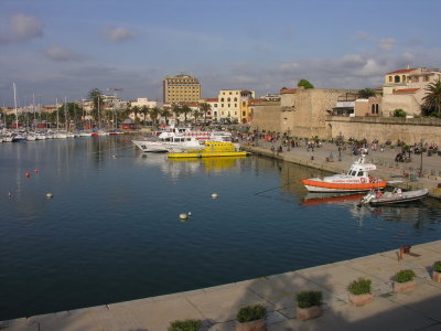 Alghero - veduta sul porto