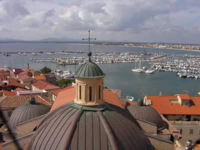 Alghero - Panorama sul porto